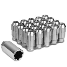 Load image into Gallery viewer, M12 x 1.25 Spline Style Extended Lug Nuts with Locks - Aluminum