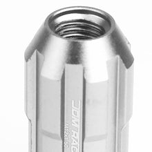 Load image into Gallery viewer, M12x1.5 Spline Lug Nuts 50mm Extended Open End 20pc Set Aluminum