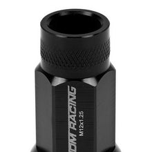 Load image into Gallery viewer, M12x1.25 Aluminum Lug Nuts - 50mm Extended Acorn Knurled Style - 20pc