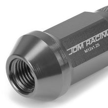 Load image into Gallery viewer, M12x1.25 Aluminum Lug Nuts 50mm Acorn Knurled Extended Open End 20pc