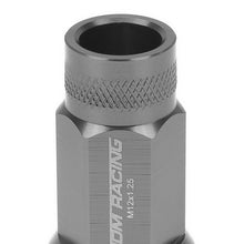 Load image into Gallery viewer, M12x1.25 Aluminum Lug Nuts 50mm Acorn Knurled Extended Open End 20pc
