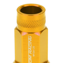 Load image into Gallery viewer, Universal M12x1.25 Extended Acorn Lug Nuts 20pc Set Aluminum Orange