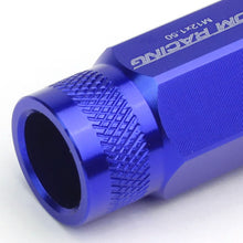 Load image into Gallery viewer, Aluminum Acorn Lug Nuts M12x1.5 Extended Open End Blue 20pc