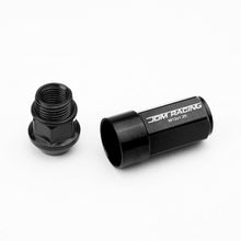 Load image into Gallery viewer, M12 x 1.25 Aluminum Lug Nuts 20pc Set Extended Black Acorn