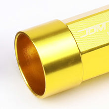 Load image into Gallery viewer, M12 x 1.25 Extended Steel Acorn Lug Nuts with Aluminum Cover - Gold