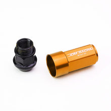 Load image into Gallery viewer, M12x1.25 Extended Aluminum Lug Nuts 20pc Set Orange Acorn
