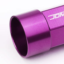 Load image into Gallery viewer, Extended Aluminum Lug Nuts M12x1.25 Purple 20pc Set