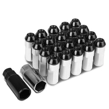 Load image into Gallery viewer, M12 X 1.25 Extended Aluminum Lug Nuts 20pc Set - Silver