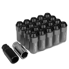 Load image into Gallery viewer, M12 x 1.5 Extended Aluminum Lug Nuts 20pc Set Gun Metal