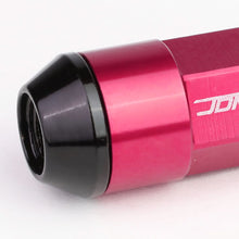 Load image into Gallery viewer, M12 x 1.5 Extended Steel Acorn Lug Nuts with Aluminum Cover - Pink