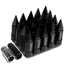 Load image into Gallery viewer, M12 x 1.5 Extended Spike Lug Nuts 20pc Set - Aluminum
