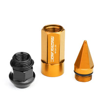 Load image into Gallery viewer, Universal Extended Aluminum Lug Nuts M12x1.5 53mm/83mm Orange 20pc