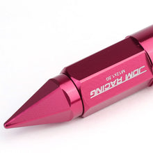 Load image into Gallery viewer, M12 x 1.5 Extended Aluminum Lug Nuts with Removable Spike 20pc Pink