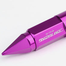 Load image into Gallery viewer, M12 x 1.5 Extended Aluminum Lug Nuts with Spikes - Purple 20pc