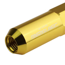 Load image into Gallery viewer, M12 x 1.5 60mm Extended Spike Lug Nuts 20pc Set Aluminum Gold