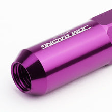 Load image into Gallery viewer, Universal Aluminum Lug Nuts M12x1.5 Purple Extended Spike 20pc Kit