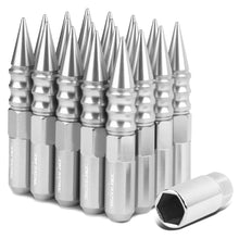 Load image into Gallery viewer, M12 x 1.5 Extended Spike Lug Nuts 20pc Set Aluminum