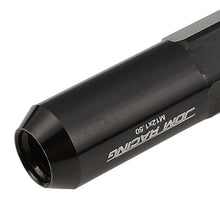 Load image into Gallery viewer, M12 x 1.5 Aluminum Lug Nuts with Removable Spike 20pc Set Black