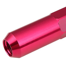 Load image into Gallery viewer, M12 x 1.5 Aluminum Lug Nuts with Removable Spike 20pc Set - Pink