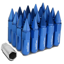 Load image into Gallery viewer, M12 x 1.5 60mm/90mm Spike Lug Nuts 20pc Set Aluminum