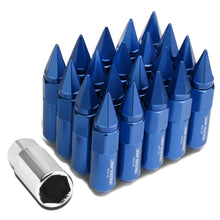 Load image into Gallery viewer, M12 x 1.5 60mm/90mm Spike Lug Nuts 20pc Set Aluminum