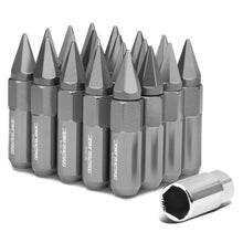 Load image into Gallery viewer, M12 x 1.5 60MM/90MM 400 Style Lug Nuts w/ Removable Spike 20pc Aluminum