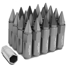 Load image into Gallery viewer, M12 x 1.5 60MM/90MM 400 Style Lug Nuts w/ Removable Spike 20pc Aluminum