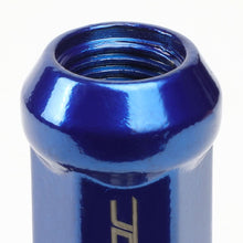 Load image into Gallery viewer, Steel Spike Lug Nuts M14 x 1.5 Closed End 24 Pack Blue