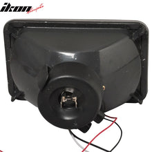 Load image into Gallery viewer, 6x4 Inch Sealed Beam Chrome Housing Projector Headlight lamp Glass Len