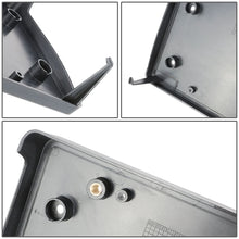 Load image into Gallery viewer, 2016-2018 BMW 740i/750i Front License Plate Mounting Bracket Black