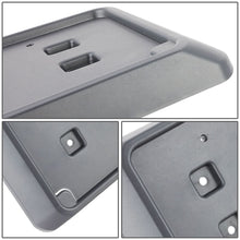 Load image into Gallery viewer, 13-18 Jeep Wrangler Front License Plate Mounting Bracket - Black