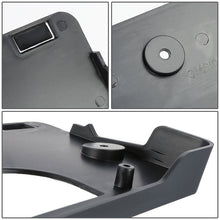Load image into Gallery viewer, 2003-2007 GMC Sierra Front License Plate Mounting Bracket Black