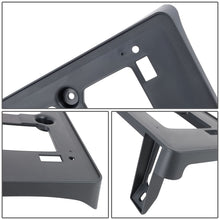 Load image into Gallery viewer, 04-05 Honda Civic License Plate Mounting Bracket Front Black