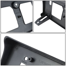 Load image into Gallery viewer, 04-05 Honda Civic License Plate Mounting Bracket Front Black