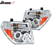 Load image into Gallery viewer, Fits 05-08 Nissan Frontier CCFL Halo LED Projector Headlights Pair