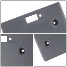 Load image into Gallery viewer, 2014-2016 Nissan Rogue Front License Plate Mounting Bracket - Black