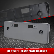 Load image into Gallery viewer, 2017-2019 Nissan Rogue License Plate Mounting Bracket Front
