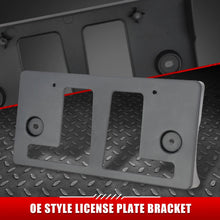 Load image into Gallery viewer, 2017-2019 Nissan Titan Front License Plate Mounting Bracket - Black