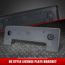 Load image into Gallery viewer, 2013-2017 Nissan Leaf Front License Plate Mounting Bracket - Black
