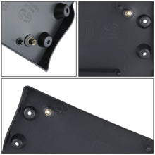 Load image into Gallery viewer, 2016 Porsche Cayman Front License Plate Mounting Bracket - Black