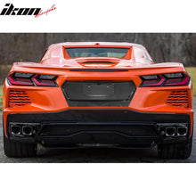 Load image into Gallery viewer, 2020-2025 Chevrolet Corvette C8 Gloss Black License Plate Carbon Fiber