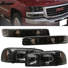 Load image into Gallery viewer, 1999-2007 GMC Yukon Headlight &amp; Bumper Lamp &amp; Amber Reflector