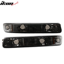 Load image into Gallery viewer, 1999-2007 GMC Yukon Chrome Smoke Lens Amber Reflector LED Headlight