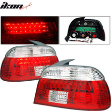 Load image into Gallery viewer, 1997-2003 BMW E39 5 Series LED Red Clear Tail Lights Lamps