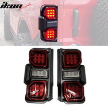 Load image into Gallery viewer, 2021-2024 Ford Bronco Red LED Tail Lights Rear Lamps Assembly Pair