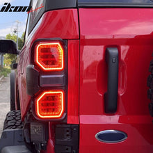 Load image into Gallery viewer, 2021-2024 Ford Bronco Red LED Tail Lights Rear Lamps Assembly Pair