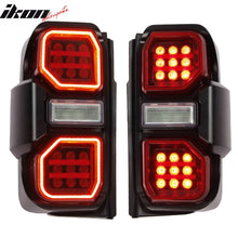 Load image into Gallery viewer, 2021-2024 Ford Bronco Red LED Tail Lights Rear Lamps Assembly Pair