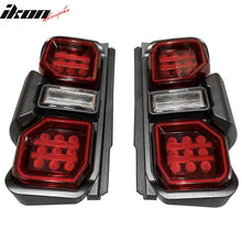 Load image into Gallery viewer, 2021-2024 Ford Bronco Red LED Tail Lights Rear Lamps Assembly Pair