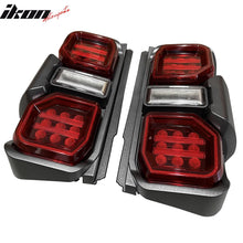 Load image into Gallery viewer, 2021-2024 Ford Bronco Red LED Tail Lights Rear Lamps Assembly Pair