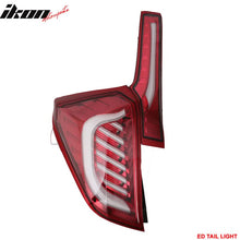 Load image into Gallery viewer, Fits 14-17 Honda FIT JAZZ LEDBar Tail Lights Switchback - Red Clear